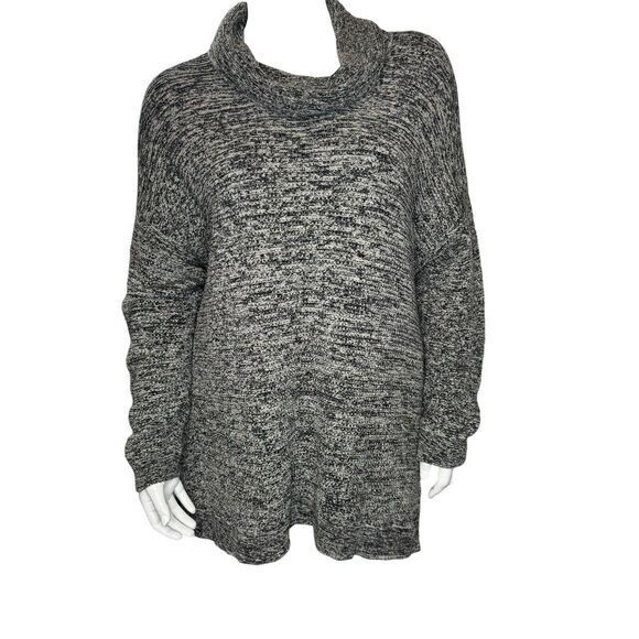 JJILL Pure Jill 2X Cowl Neck Sweater Tunic Chunky Knit Lagenlook‎ Cotton Blend - Picture 1 of 7